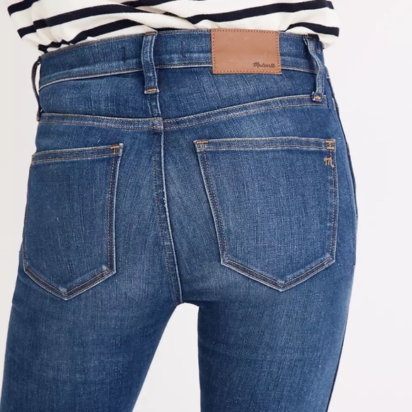 Madewell 9” High Rise Skinny Jeans - Raw Hem - Picture 2 of 9